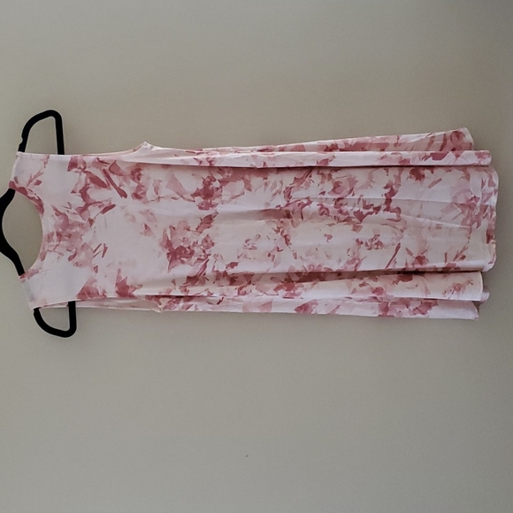 Womens Tie Dye Sleeveless Dress Light Pink sz Small - Picture 7 of 10